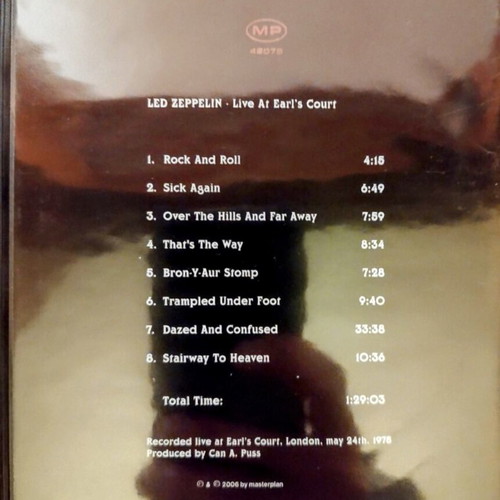 Led Zeppelin pack of 4 DVDs new (3 DVDs + 1 double DVD)