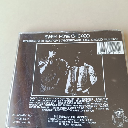CD bootleg live of Rolling Stones and Muddy Waters