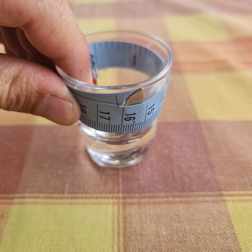 Havana Club collectible shot glass used, 90s-2000s