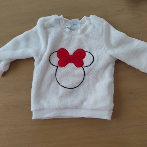 Orchestra Disney Minnie Mouse Baby Fleece Sweater Like New 9 Months