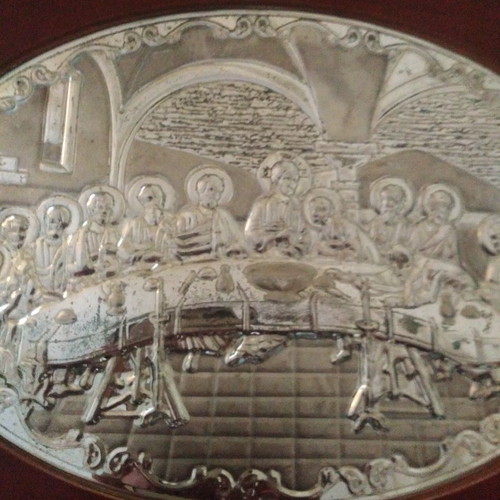 Byzantine Icon Last Supper used
