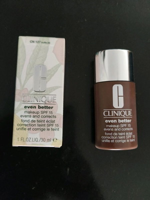 Clinique Even Better SPF 15 foundation new shade CN127