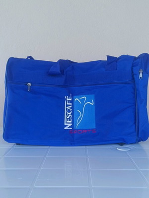 Nescafé Sports bag brand new, collectible, electric blue