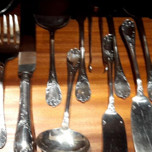 Christofle cutlery set for 12 people like new, 162 pieces