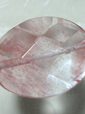 Quartz mineral with oxide inclusions like new, 11.05ct
