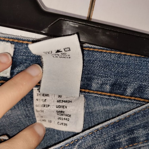 Calvin Klein jeans flare small vintage like new, blue