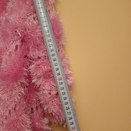 Fuzzy kids cardigan like new, pink multicolor, size XS