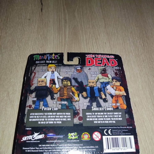 Minimates Walking Dead Series 8 Hilltop Maggie and Forest Zombie Figure 2pk new