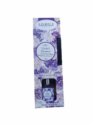 Aromatic diffuser with sticks Violet Flower 100ml Sidirela new