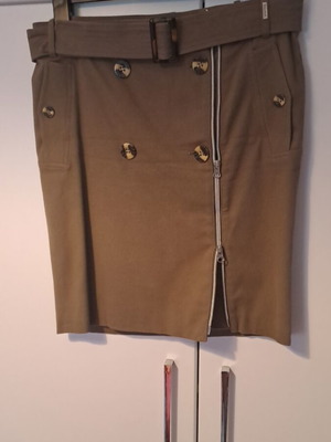 Toi&Moi cotton skirt like new, beige, size XL