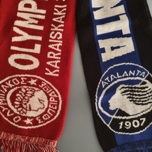 Olympiacos - Atalanta UEFA Europa League match scarf 24.02.2022