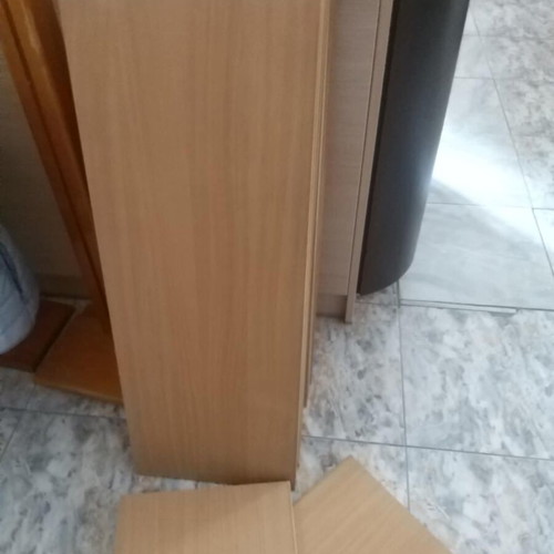 Wooden shelves like new, 14 pieces