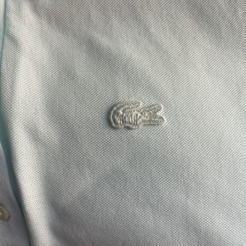 Lacoste women's polo shirt like new, size small, green turquoise