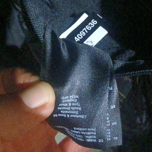 Barbour International Ariel Polarquilt jacket, size S, black