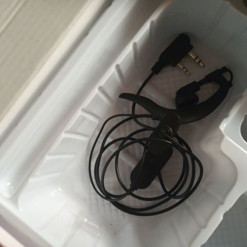 Baofeng UV32 GPS new VHF/UHF with case and charging dock