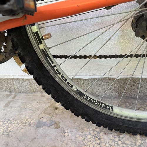 Adult mountain bike used