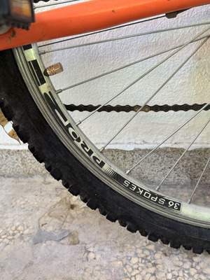 Adult mountain bike used