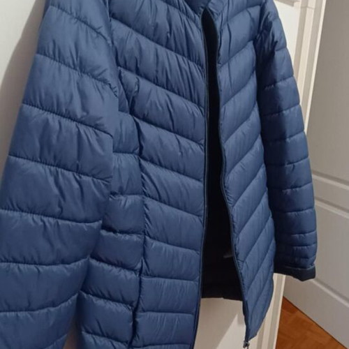 C&A Thin Down Jacket like new, size M-L, blue