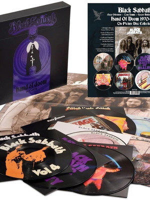 Black Sabbath Hand Of Doom 1970-1978 8 Albums Pic LP's sealed