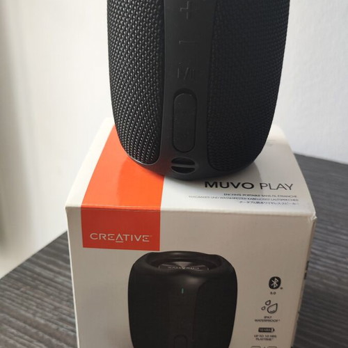 Creative Muvo Play portable Bluetooth speaker, black