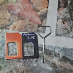 Sim Card Frame Set with Eject Pin like new