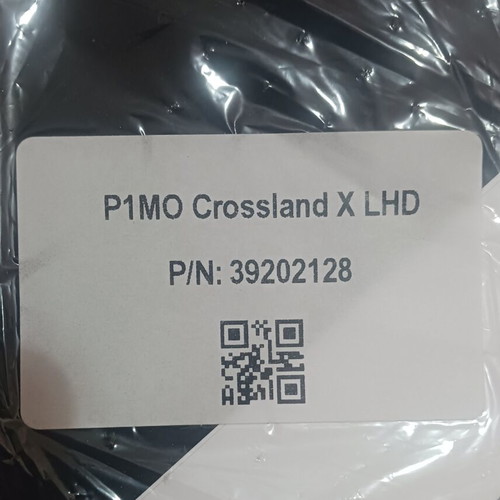 Opel Crossland car mats, genuine and velvety
