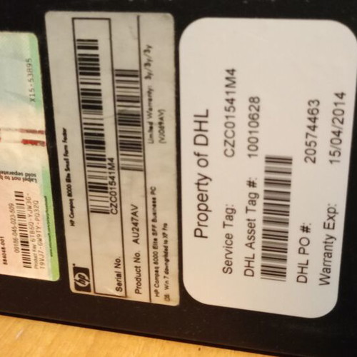 Qompaq 8000 PC, used