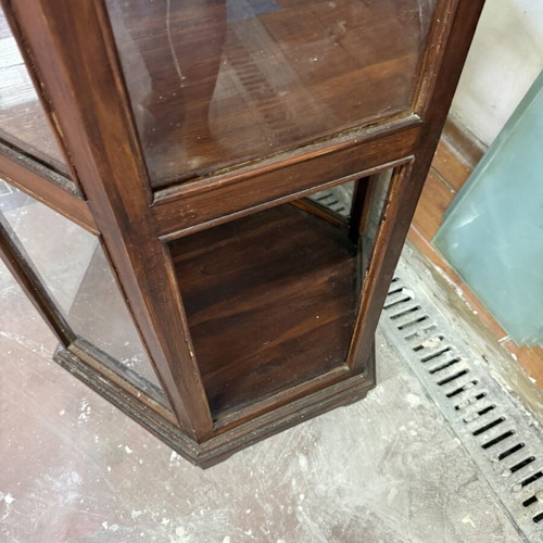 Thai handmade vintage display cabinet used, good condition