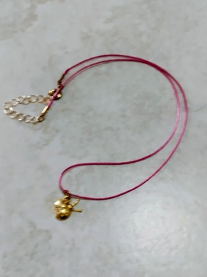 Minimalistic ladybug charm necklace elegant good luck new