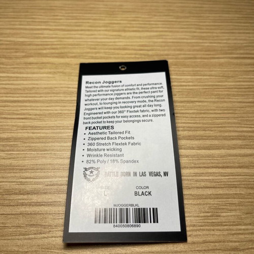 Authentic Barbell tag like new from USA
