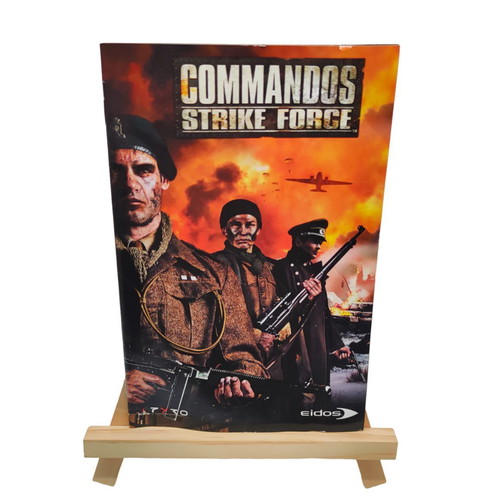 Commandos Strike Force PS2 game used, Complete In Box