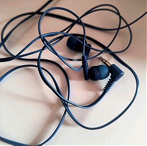 Μπλε ακουστικά