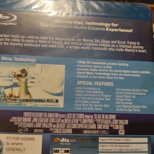 Ice Age 2 The Meltdown Blu-Ray brand new