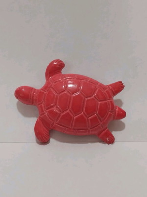 Plastic turtle pin vintage, new, 1970s