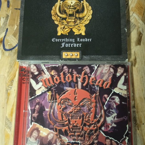 Motorhead 2CD pack, Everything Louder Forever and Take No Prisoners