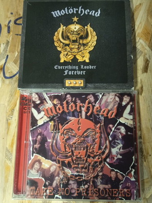 Motorhead 2CD pack, Everything Louder Forever and Take No Prisoners