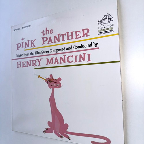 The Pink Panther Soundtrack vinyl 2014 reissue, near mint