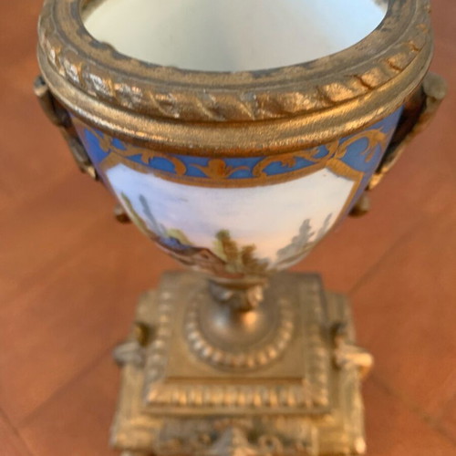 Antique Sevres Ormolu Vase