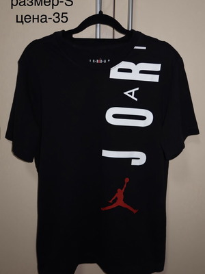 Jordan sports t-shirt unisex, new, size S, black