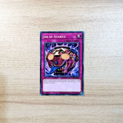 Yu-Gi-Oh! Jar of Avarice LDK2-ENK38 Trap Card Near Mint