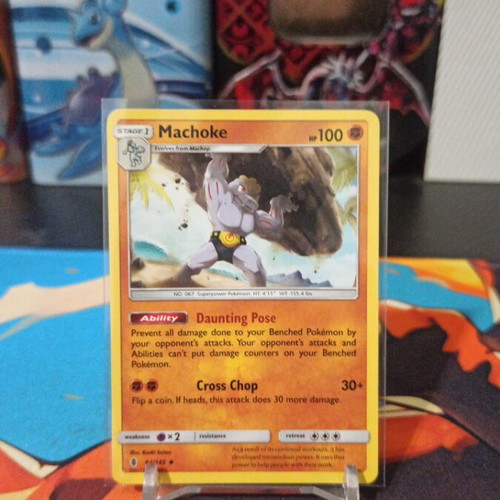 Pokémon card Machoke
