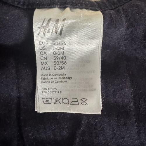 Baby sleeping bag used, summer, 0-2 months