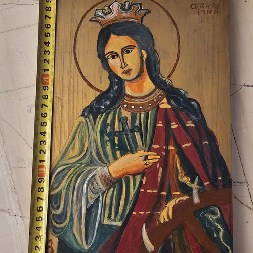 Religious icon used, very good condition