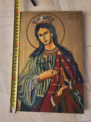 Religious icon used, very good condition