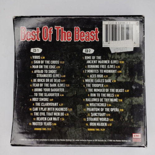 Iron Maiden Best Of The Beast Special Edition 2xDisc CD, metal