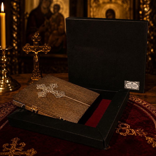 Handmade Icon of Panagia Axion Esti with Gift Box