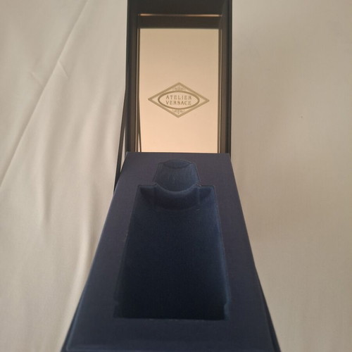 Atelier Versace perfume box like new with interior mirror