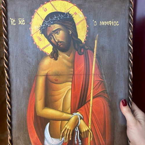 Handmade religious icons new