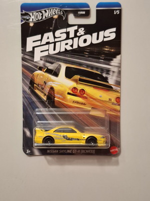 Hot Wheels Nissan Skyline GT-R (BNR33) Fast & Furious