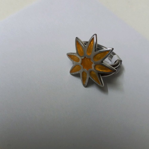 Silver ring new, size 49